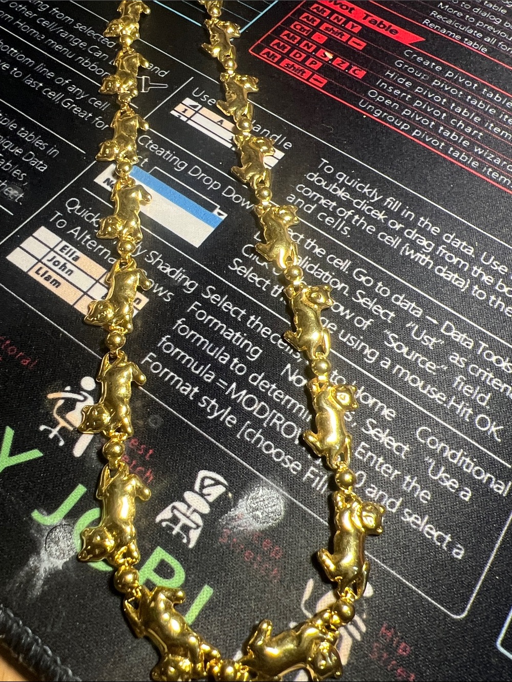 Gold Animal-Link Necklace - Women Jewelry